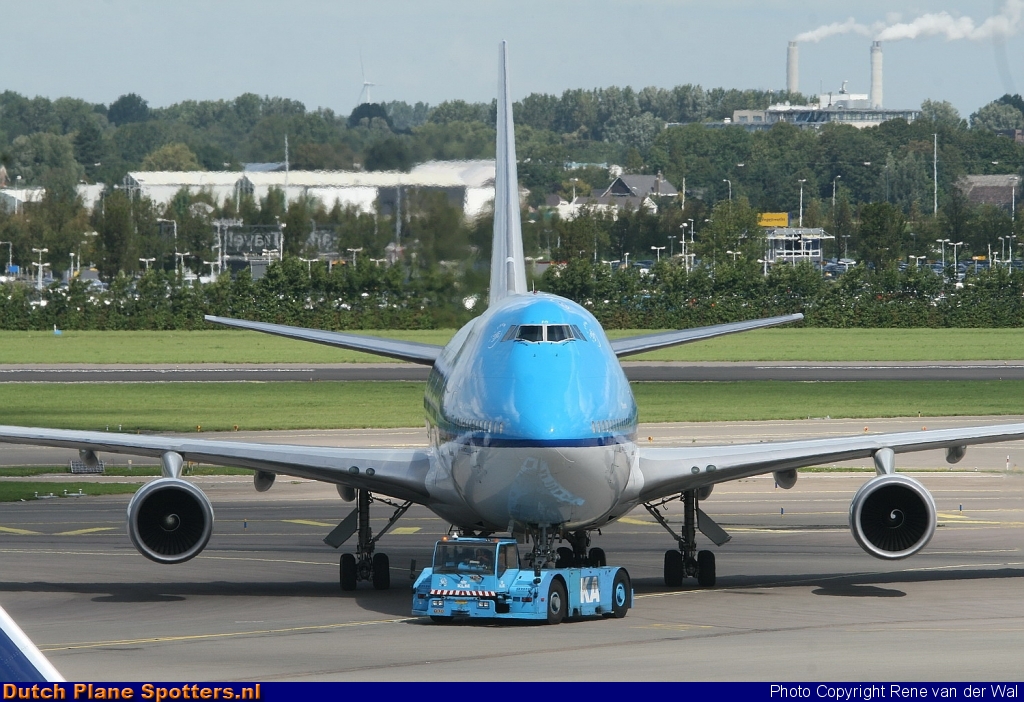 PH-BFO Boeing 747-400 KLM Royal Dutch Airlines by Rene van der Wal