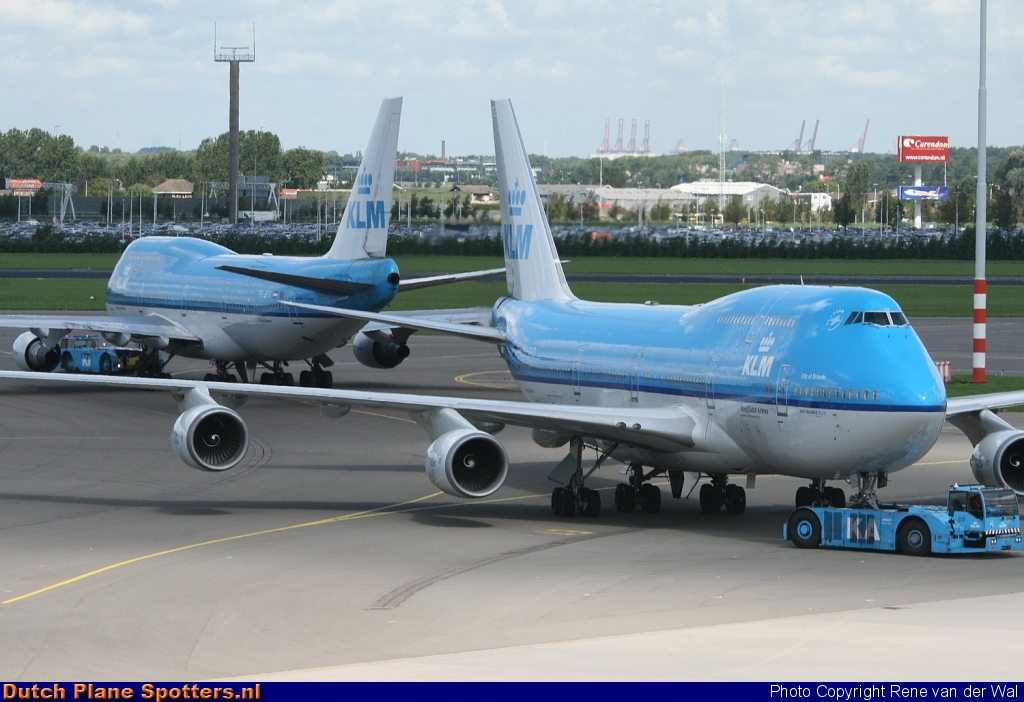 PH-BFO Boeing 747-400 KLM Royal Dutch Airlines by Rene van der Wal