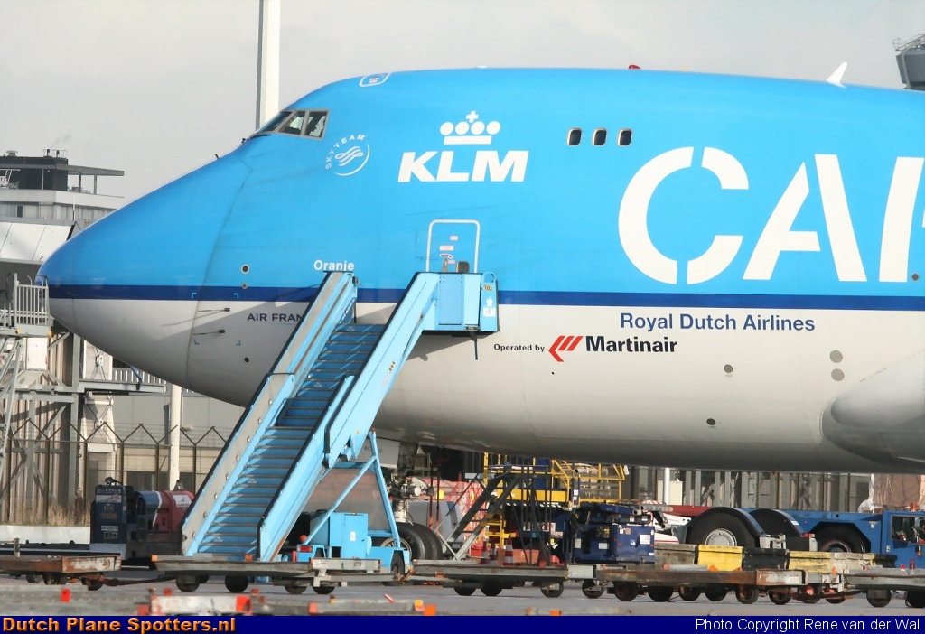 PH-CKC Boeing 747-400 KLM Cargo by Rene van der Wal