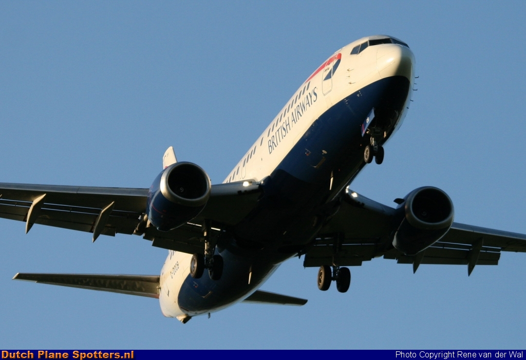 G-DOCB Boeing 737-400 British Airways by Rene van der Wal