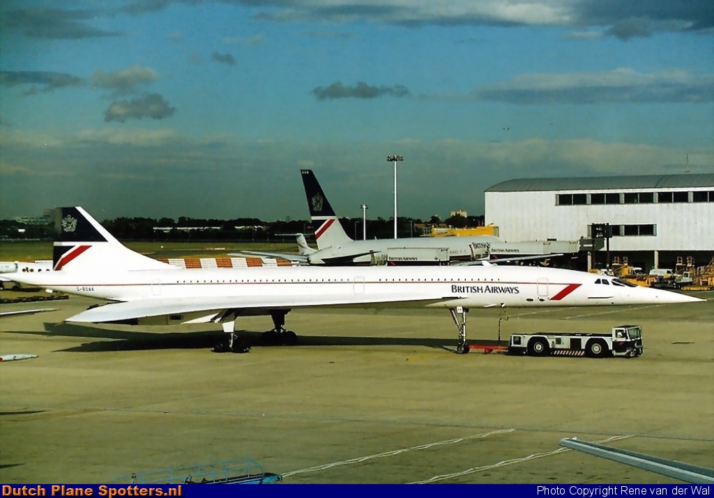 G-BOAA Aerospatiale-BAC Concorde British Airways by Rene van der Wal
