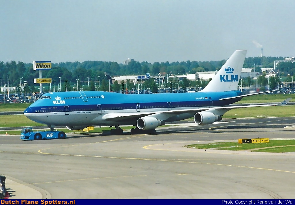 PH-BFN Boeing 747-400 KLM Royal Dutch Airlines by Rene van der Wal