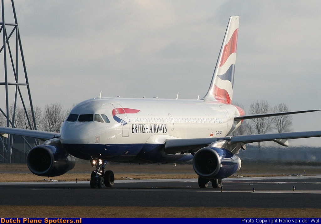 G-EUPT Airbus A319 British Airways by Rene van der Wal