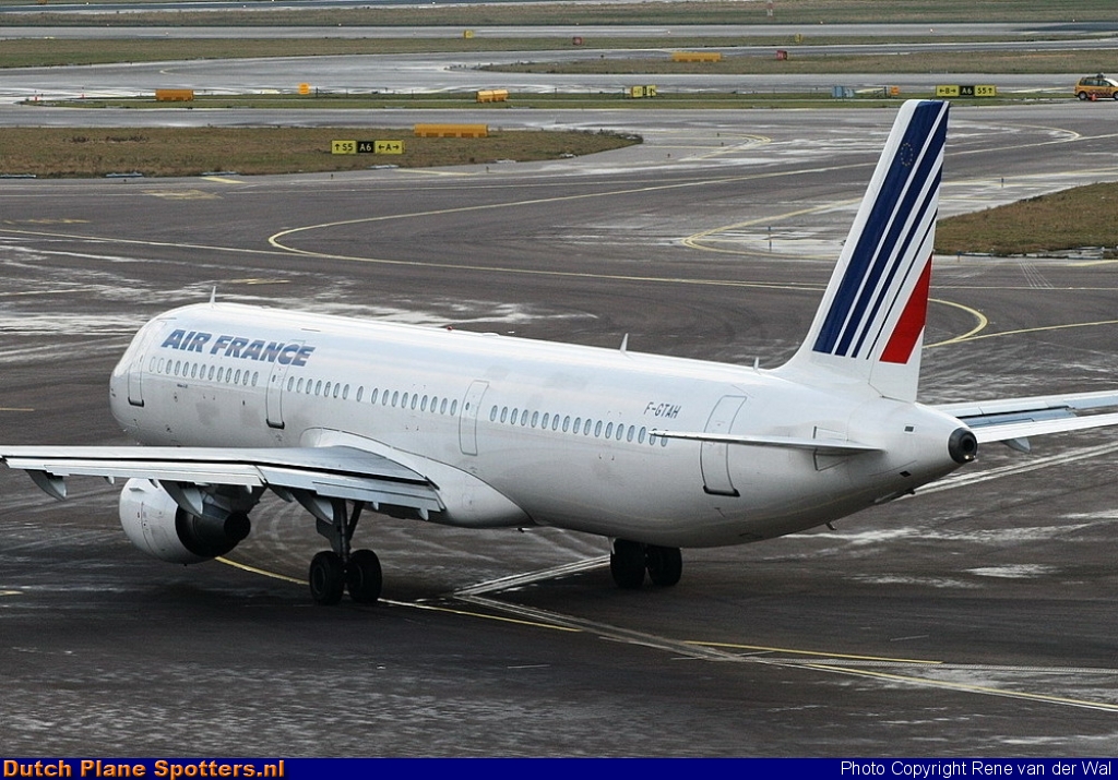 F-GTAH Airbus A321 Air France by Rene van der Wal