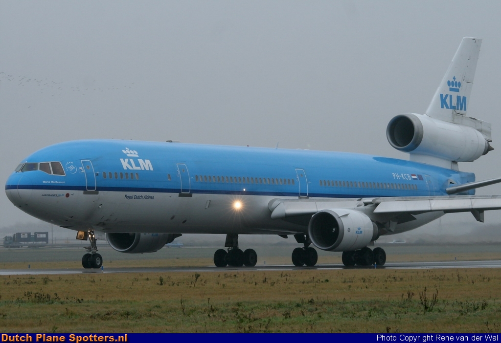 PH-KCB McDonnell Douglas MD-11 KLM Royal Dutch Airlines by Rene van der Wal