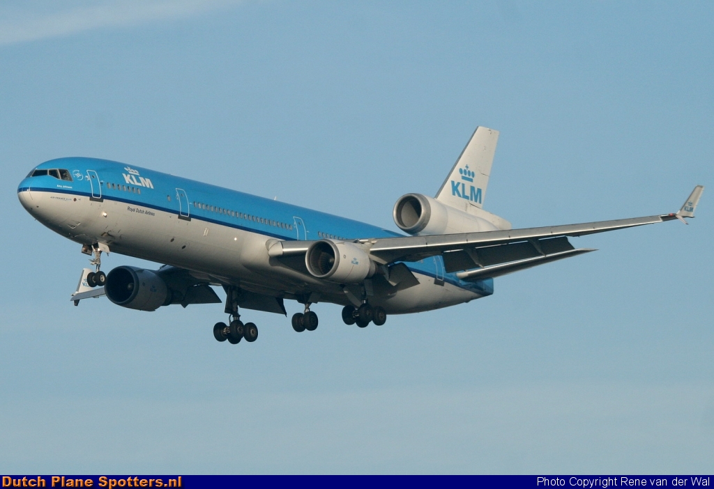 PH-KCA McDonnell Douglas MD-11 KLM Royal Dutch Airlines by Rene van der Wal