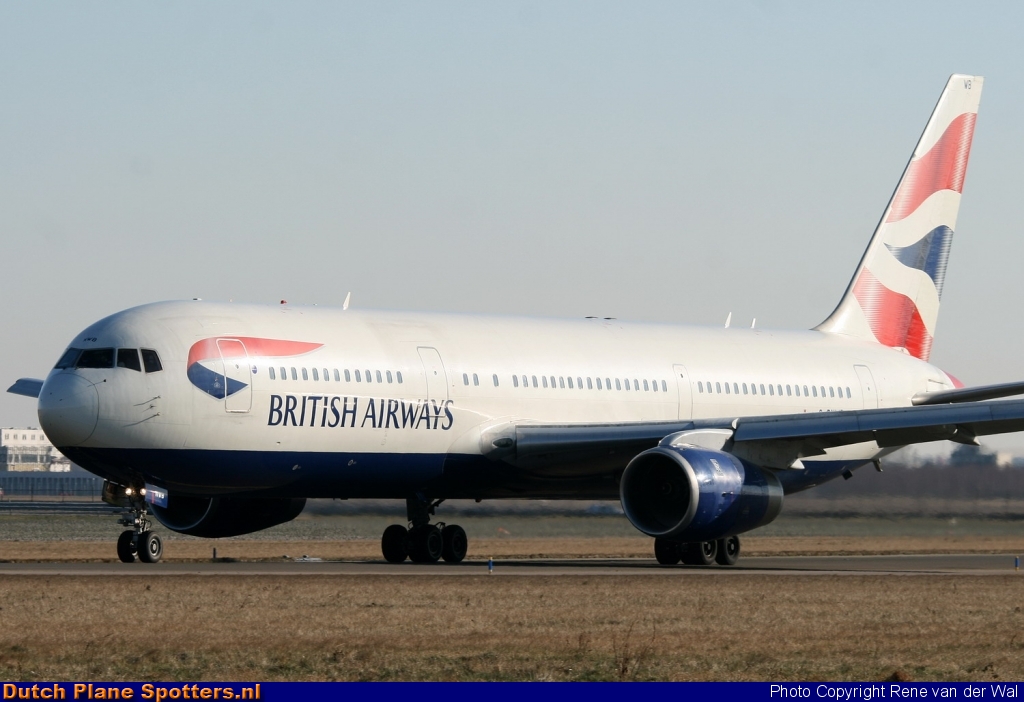 G-BNWB Boeing 767-300 British Airways by Rene van der Wal