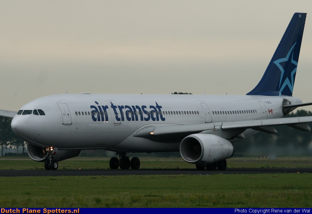 C-GITS Airbus A330-200 Air Transat by Rene van der Wal