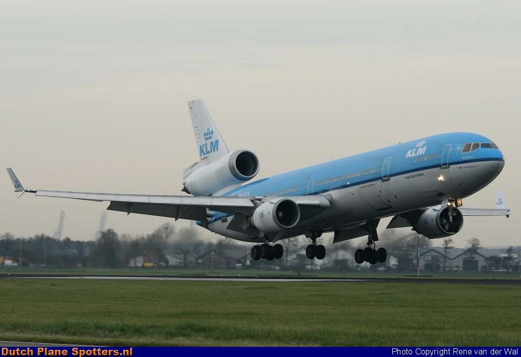 PH-KCH McDonnell Douglas MD-11 KLM Royal Dutch Airlines by Rene van der Wal