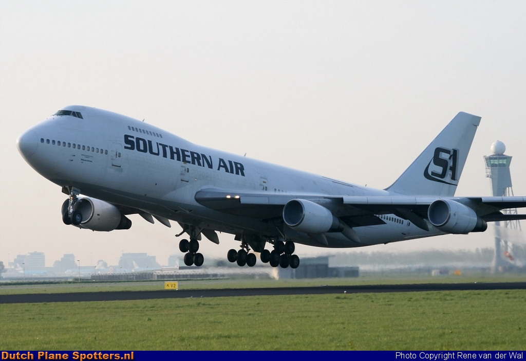 N761SA Boeing 747-200 Southern Air by Rene van der Wal