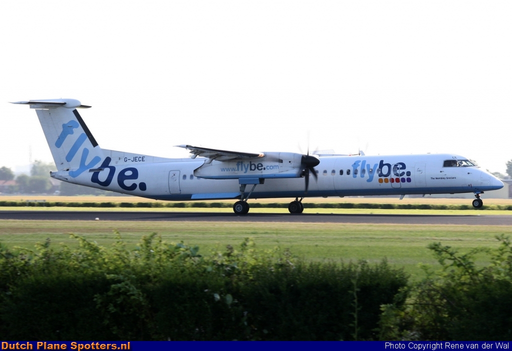 G-JECE Bombardier Dash 8-Q400 Flybe by Rene van der Wal