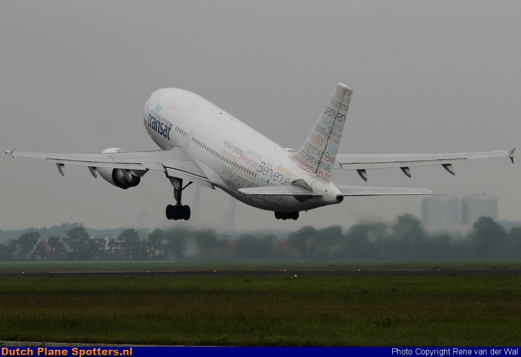C-GLAT Airbus A310 Air Transat by Rene van der Wal