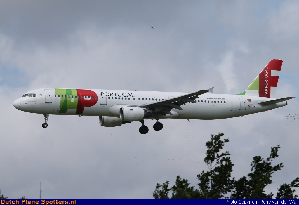 CS-TJF Airbus A321 TAP Air Portugal by Rene van der Wal