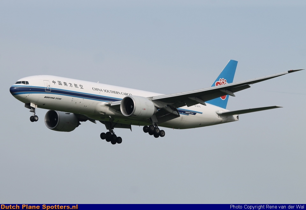 B-2075 Boeing 777-F China Southern Cargo by Rene van der Wal