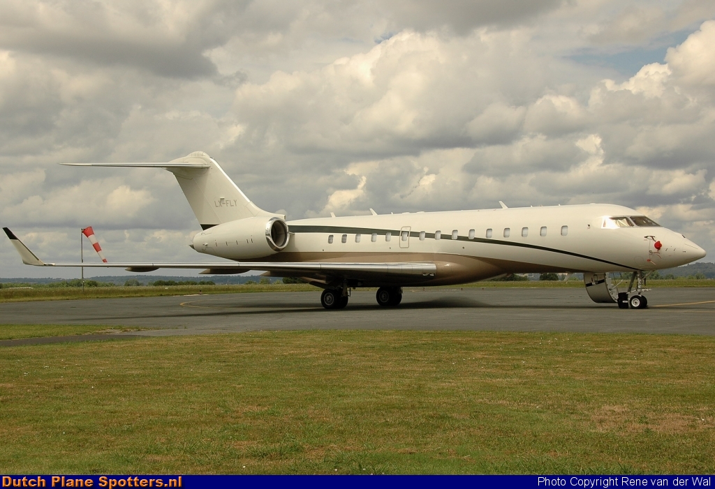 LX-FLY Bombardier BD-700 Global Express Global Jet Luxembourg by Rene van der Wal