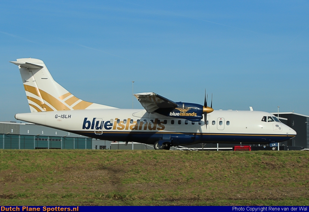 G-ISLH ATR 42-300 Blue Islands by Rene van der Wal