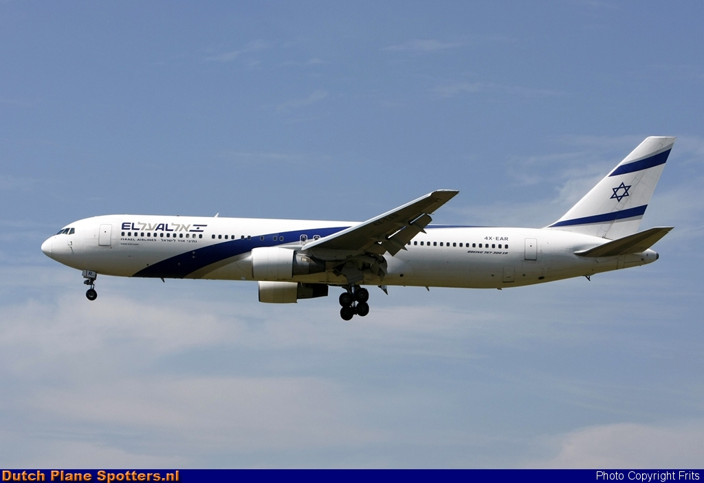 4X-EAR Boeing 767-300 El Al Israel Airlines by Frits