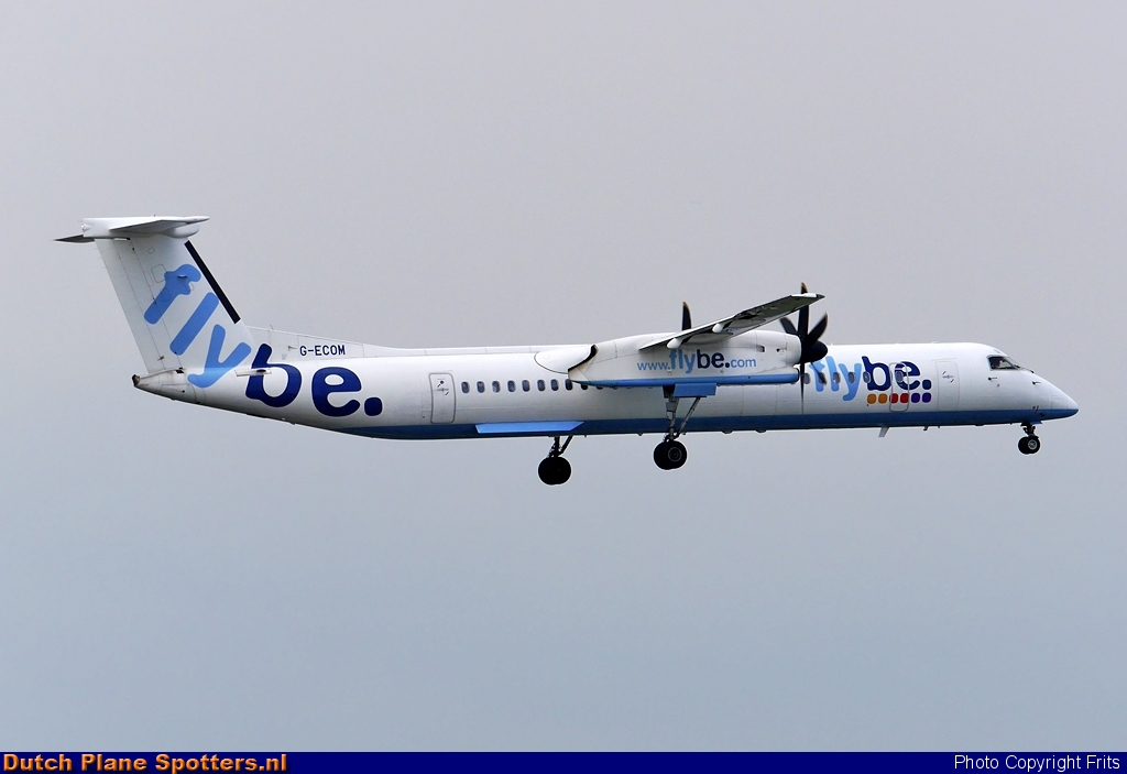 G-ECOM Bombardier Dash 8-Q400 Flybe by Frits