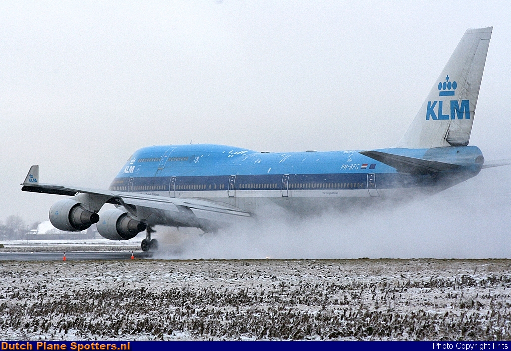 PH-BFG Boeing 747-400 KLM Royal Dutch Airlines by Frits