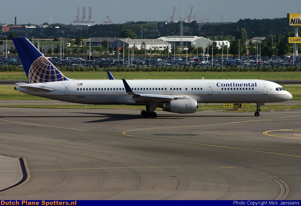 N14118 Boeing 757-200 Continental Airlines by Mick Janssens
