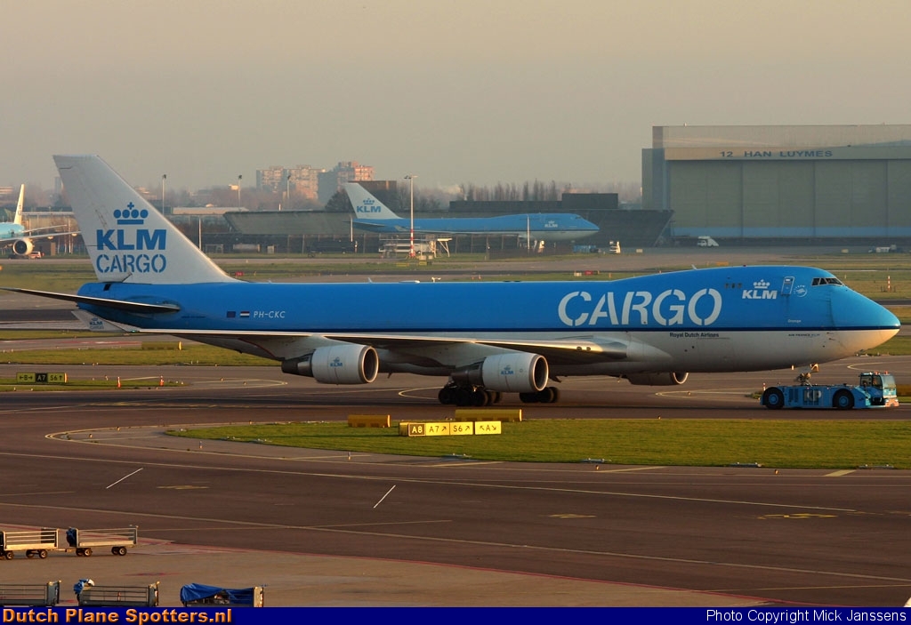 PH-CKC Boeing 747-400 KLM Cargo by Mick Janssens