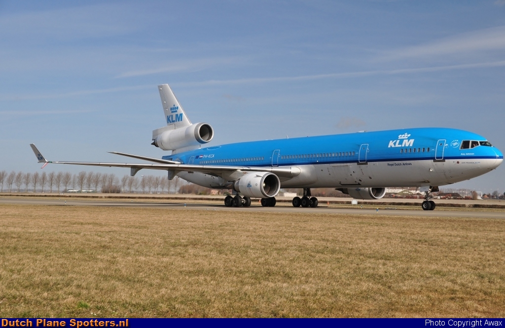 PH-KCA McDonnell Douglas MD-11 KLM Royal Dutch Airlines by Awax