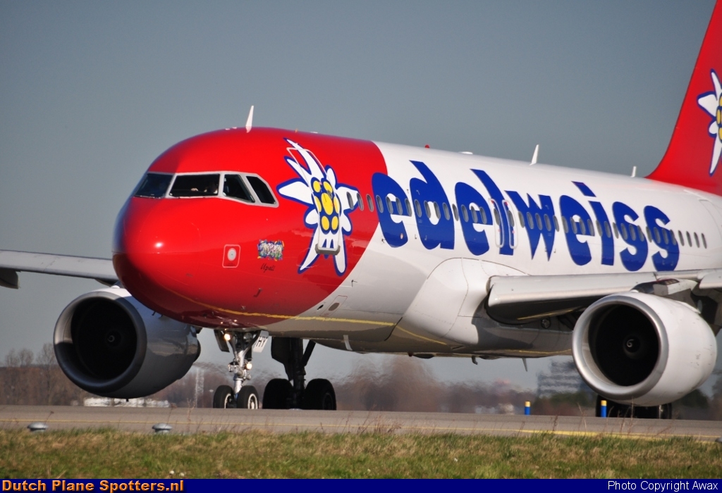 HB-IHY Airbus A320 Edelweiss Air by Awax