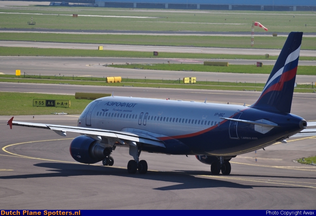 VP-BRZ Airbus A320 Aeroflot - Russian Airlines by Awax