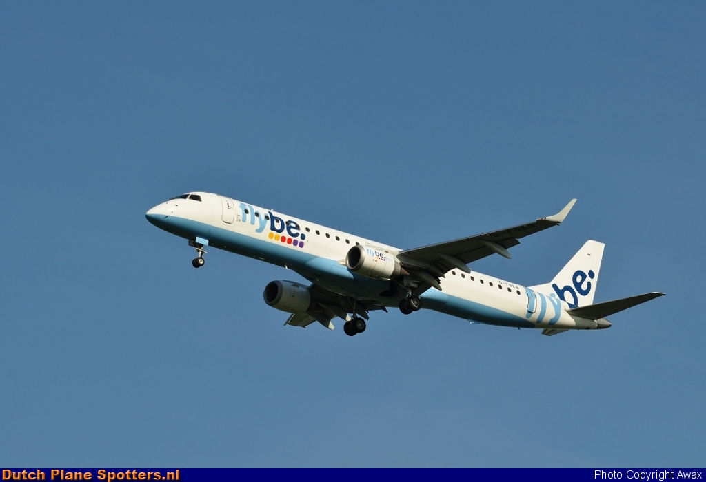 G-FBEB Embraer 195 Flybe by Awax