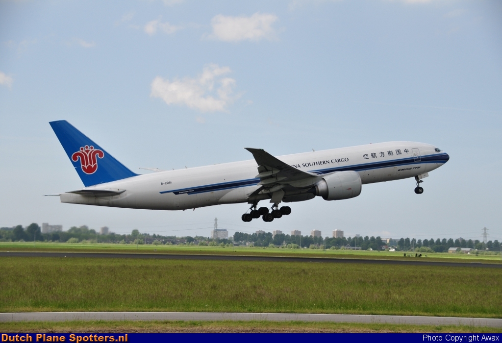 B-2081 Boeing 777-F China Southern Cargo by Awax