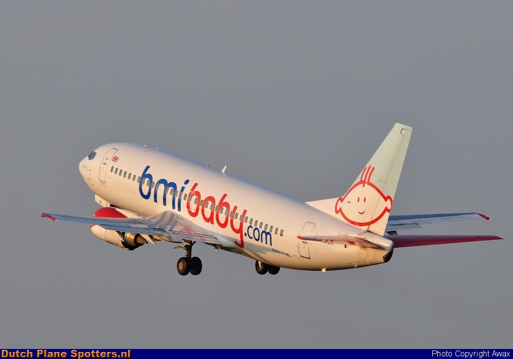 G-ODSK Boeing 737-300 BMI Baby by Awax