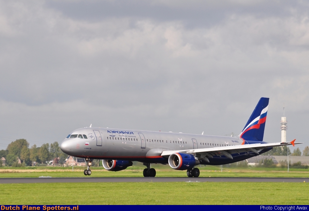 VQ-BED Airbus A321 Aeroflot - Russian Airlines by Awax