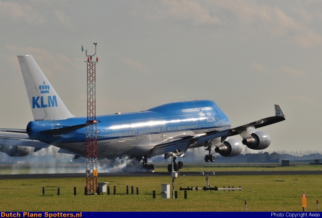 PH-BFO Boeing 747-400 KLM Royal Dutch Airlines by Awax