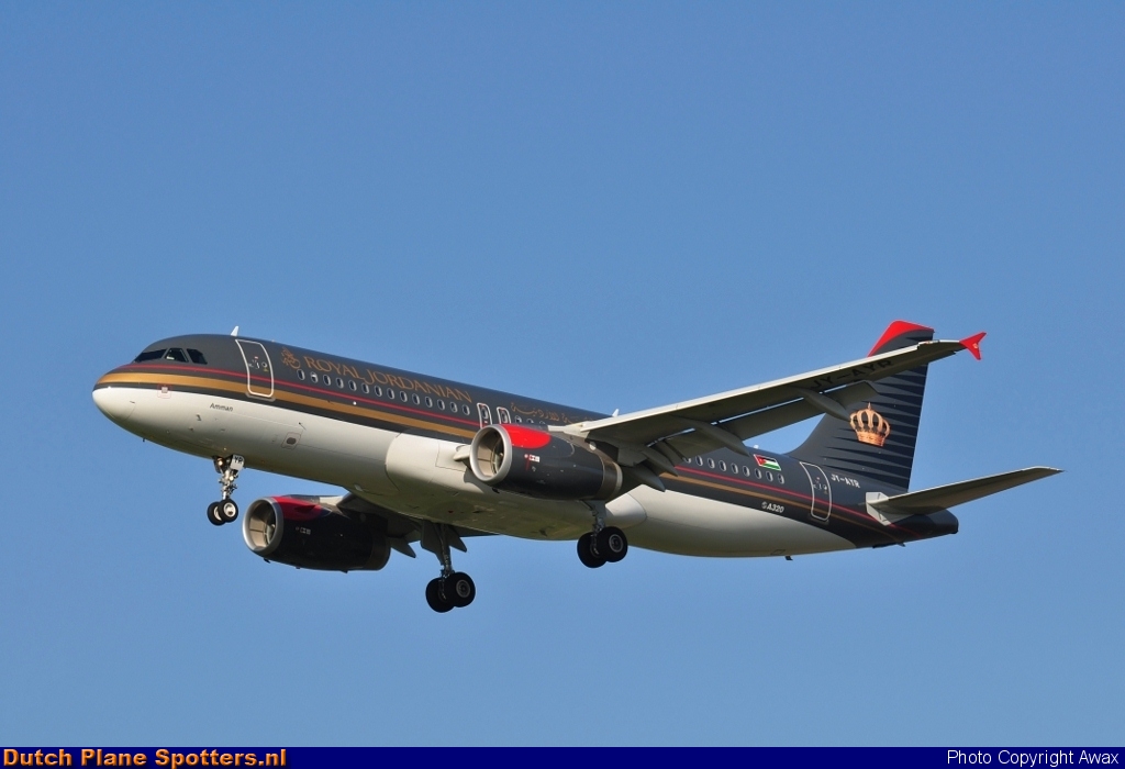 JY-AYR Airbus A320 Royal Jordanian Airlines by Awax