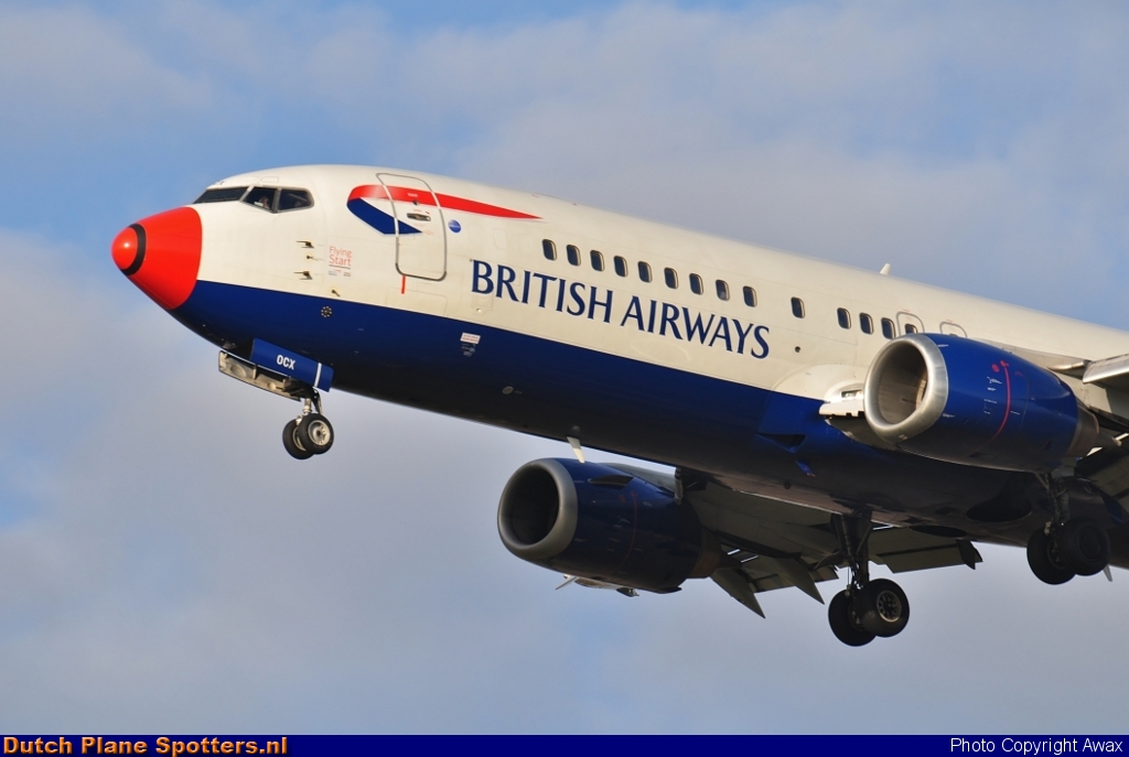 G-DOCX Boeing 737-400 British Airways by Awax