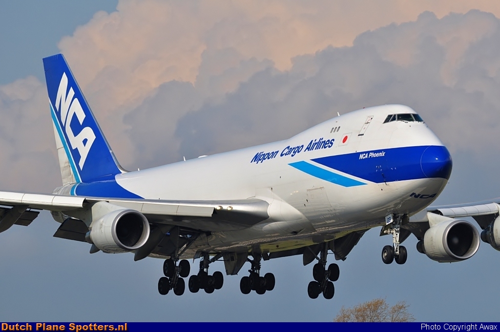 JA03KZ Boeing 747-400 Nippon Cargo Airlines by Awax