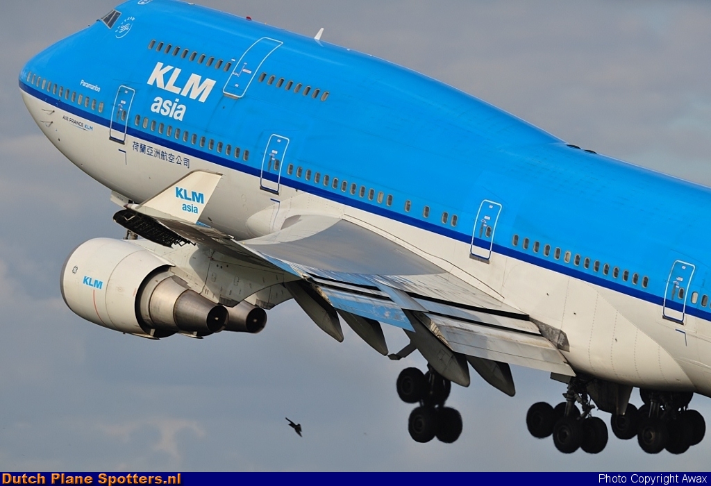 PH-BFP Boeing 747-400 KLM Asia by Awax