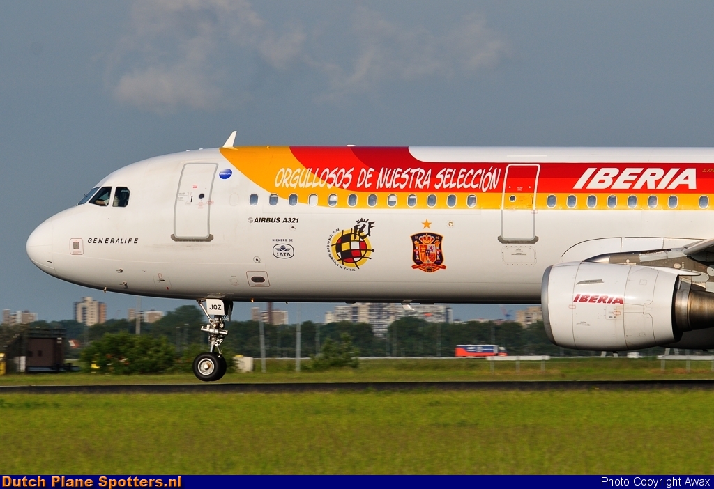EC-JQZ Airbus A321 Iberia by Awax