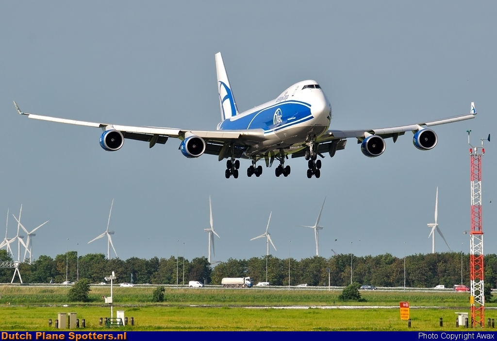 VQ-BHE Boeing 747-400 AirBridgeCargo by Awax