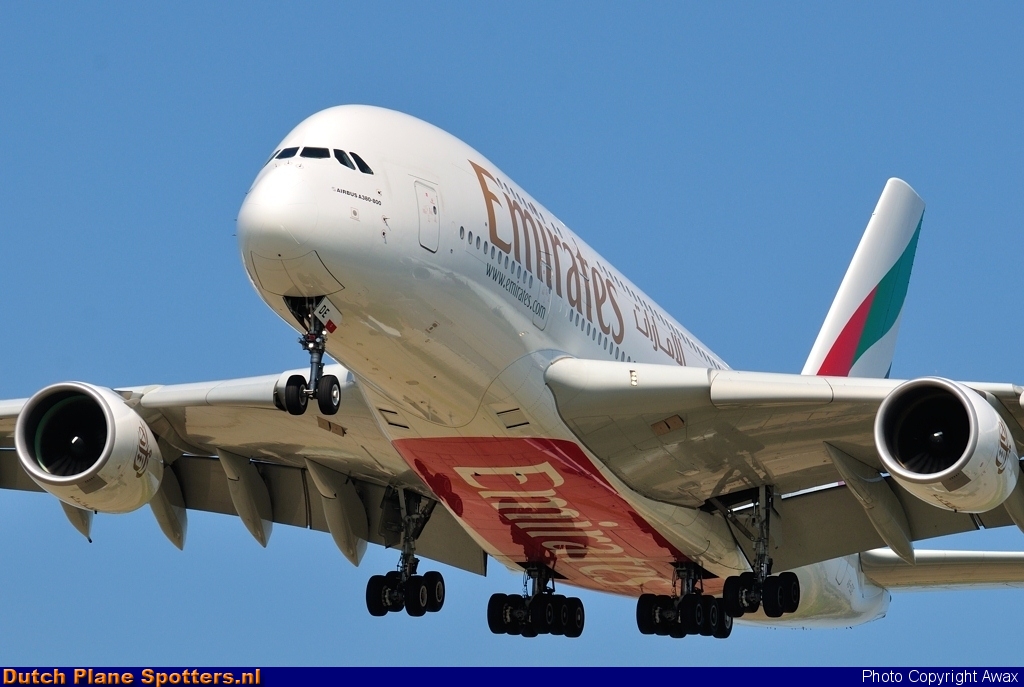 A6-EDE Airbus A380-800 Emirates by Awax