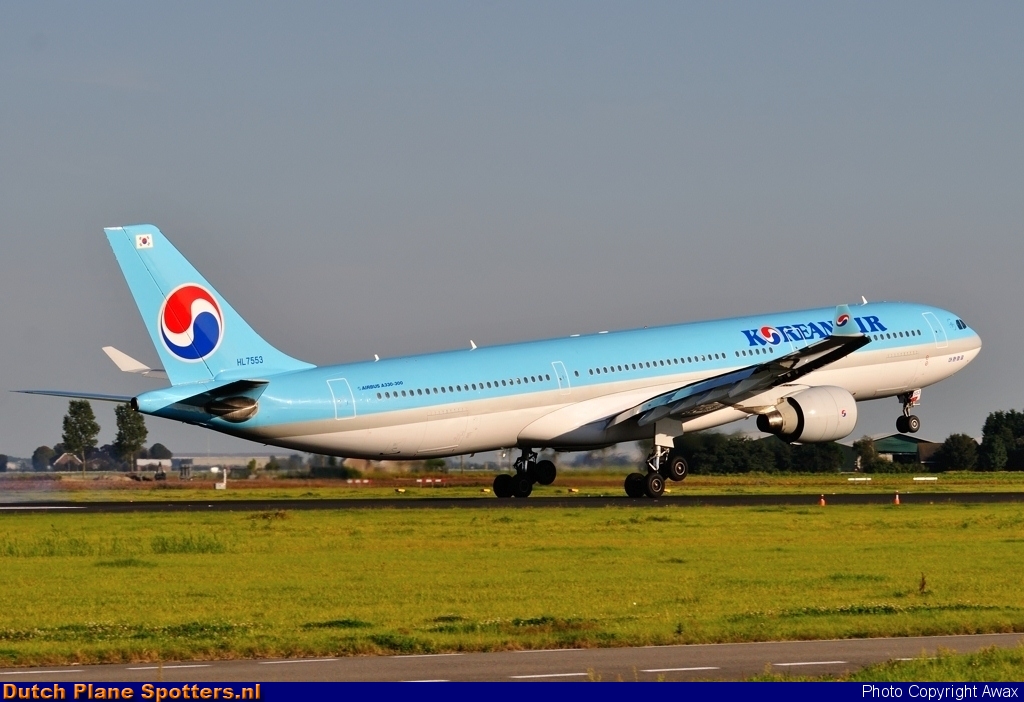 HL7553 Airbus A330-300 Korean Air by Awax