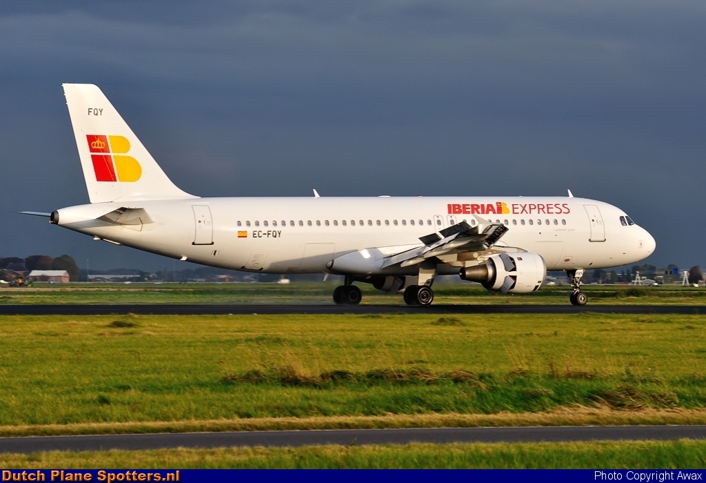 EC-FQY Airbus A320 Iberia Express by Awax
