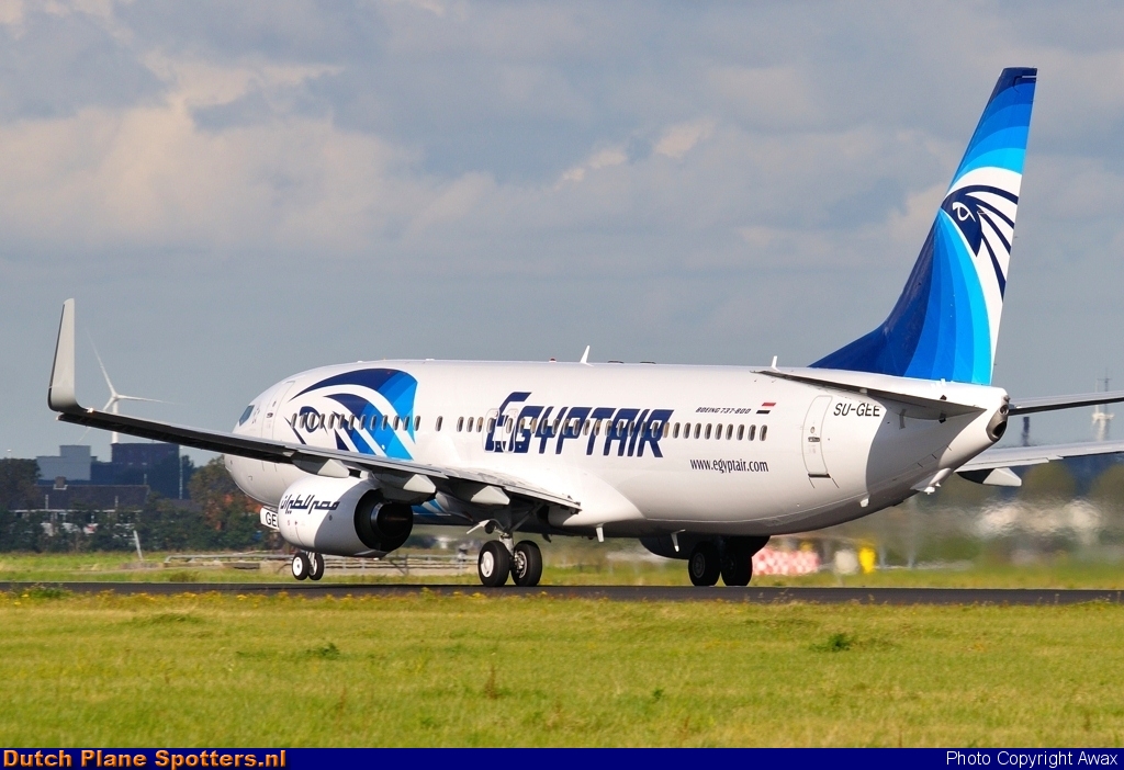 SU-GEE Boeing 737-800 Egypt Air by Awax