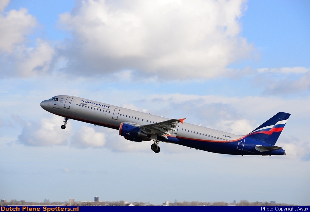 VQ-BEG Airbus A321 Aeroflot - Russian Airlines by Awax