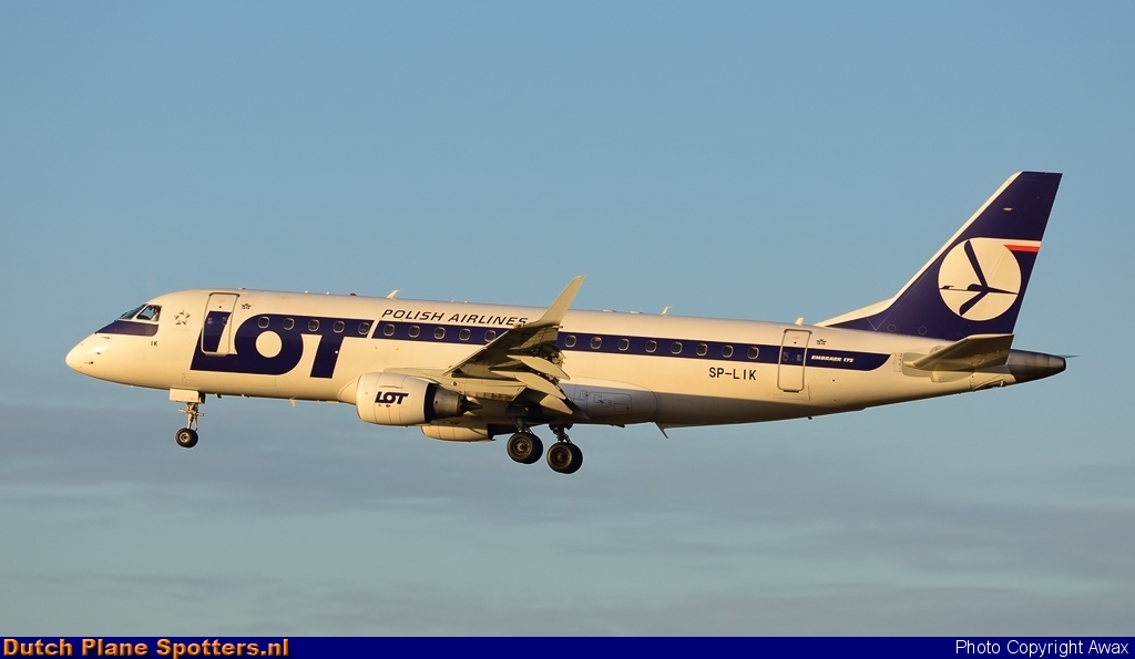 SP-LIK Embraer 175 LOT Polish Airlines by Awax