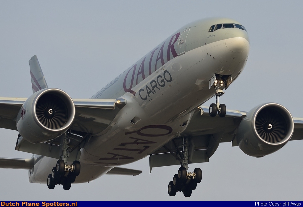 A7-BFD Boeing 777-F Qatar Airways Cargo by Awax