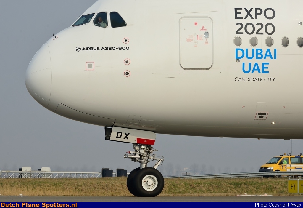 A6-EDX Airbus A380-800 Emirates by Awax
