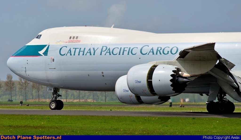 B-LJH Boeing 747-8 Cathay Pacific Cargo by Awax