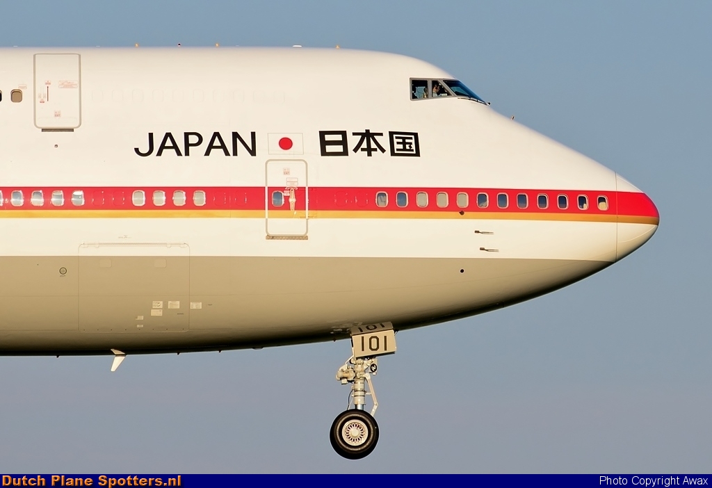20-1101 Boeing 747-400 Japan - Government by Awax