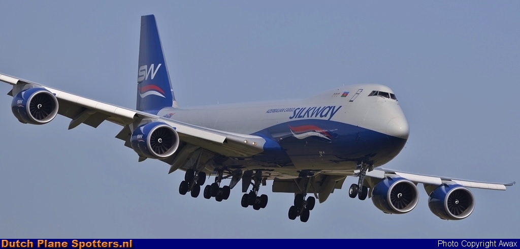 VQ-BWY Boeing 747-8 Silk Way Airlines by Awax